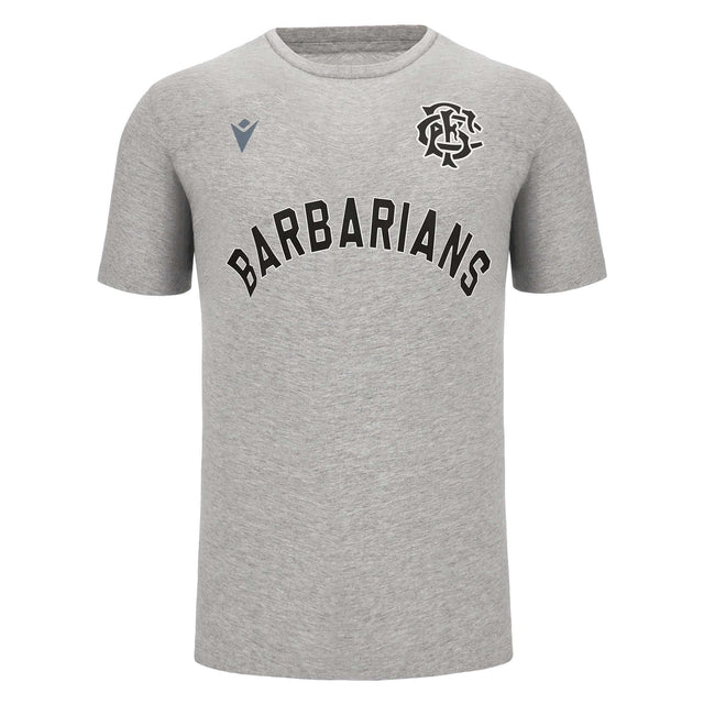 Macron Barbarians Rugby Cotton T-Shirt 23/24 |T-Shirt | Macron Barbarians | Absolute Rugby