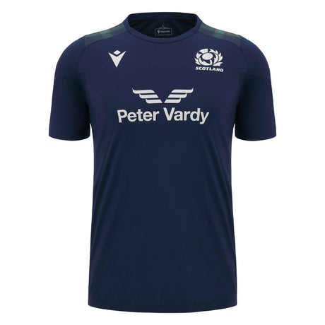 Macron Men's Scoltand Rugby Training T-Shirt 23 / 24 | | SRU Macron 23/24 | Absolute Rugby