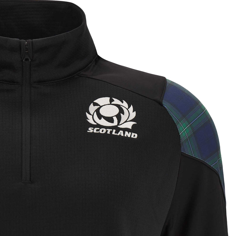 Macron Men's Scotland Rugby 1/4 Zip 23/24 | | SRU Macron 23/24 | Absolute Rugby