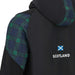 Macron Men's Scotland Rugby Full Zip Hooded Jacket 23/24 - Black | | SRU Macron 23/24 | Absolute Rugby