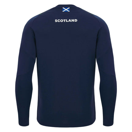 Macron Men's Scotland Rugby Long Sleeve Training Shirt 23/24 | | SRU Macron 23/24 | Absolute Rugby