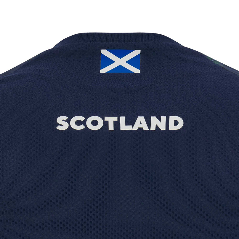 Macron Men's Scotland Rugby Long Sleeve Training Shirt 23/24 | | SRU Macron 23/24 | Absolute Rugby