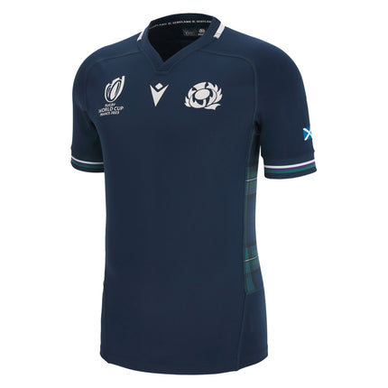Macron Men's Scotland Rugby World Cup 2023 Body Pro Shirt (Special Edition) |RWC2023 Replica Shirt | SRU Macron RWC2023 | Absolute Rugby