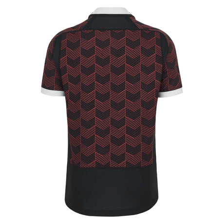 Macron Men's Wales Rugby Training Jersey 23/24 - Red |Training Jersey | WRU Macron 23/24 | Absolute Rugby