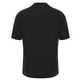 Macron Men's Wales Rugby Travel T-Shirt 23/24 - Black |T-Shirt | WRU Macron 23/24 | Absolute Rugby