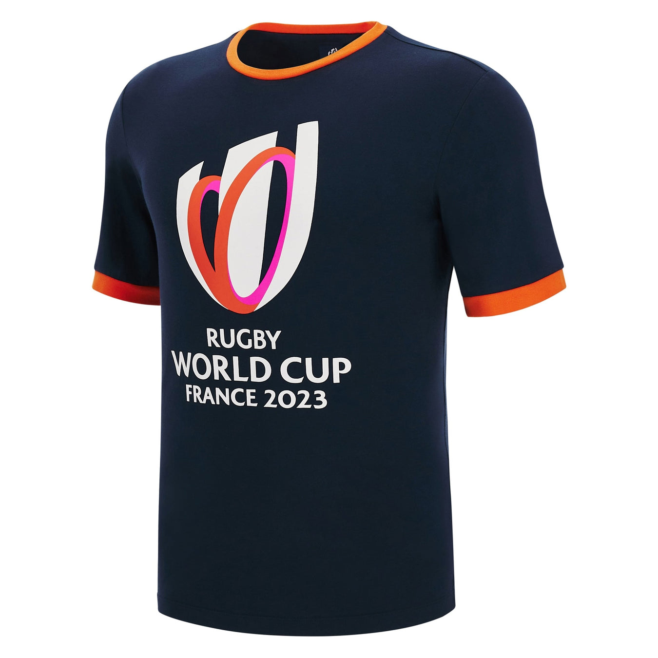 Macron RWC 2023 Logo T-Shirt - Navy |T-Shirt | Macron RWC 2023 | Absolute Rugby