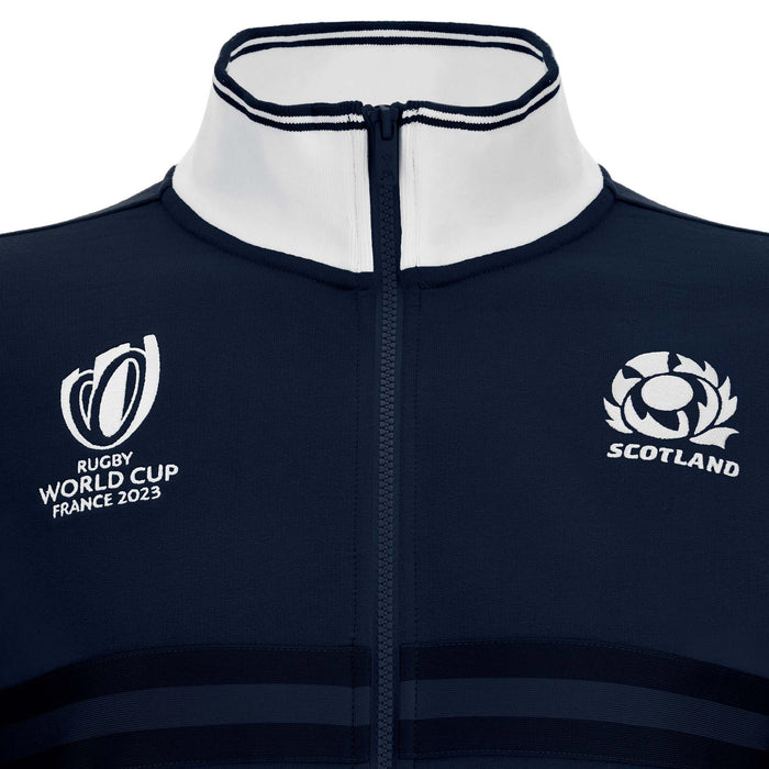 Macron Scotland Rugby RWC 2023 Track Jacket |Hoody | SRU Macron RWC2023 | Absolute Rugby
