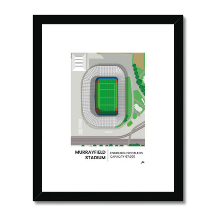 Murrayfield Framed & Mounted Print |Fine art | Prodigi | Absolute Rugby