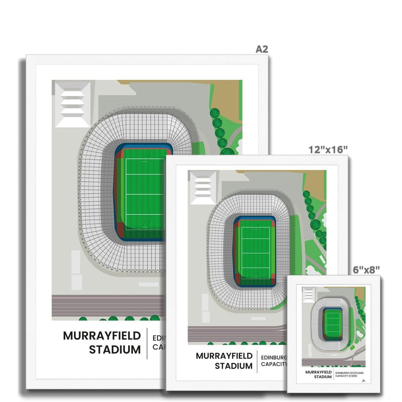 Murrayfield Framed Print |Fine art | Prodigi | Absolute Rugby