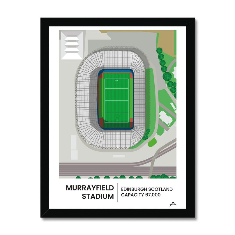 Murrayfield Framed Print |Fine art | Prodigi | Absolute Rugby