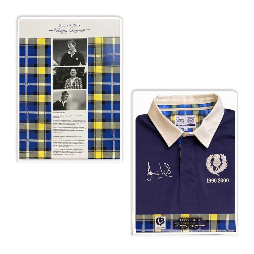 My Name'5 Doddie Foundation Cotton Rugby Jersey 2023/24 - Navy |Rugby Jersey | Ellis Rugby | Absolute Rugby