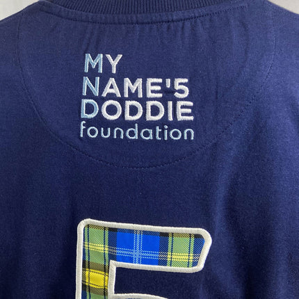 My Name'5 Doddie Foundation Cotton Rugby T-Shirt 2023/24 - Navy |T-Shirt | Ellis Rugby | Absolute Rugby