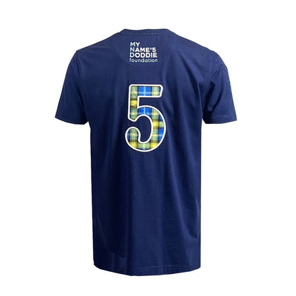 My Name'5 Doddie Foundation Cotton Rugby T-Shirt 2023/24 - Navy |T-Shirt | Ellis Rugby | Absolute Rugby