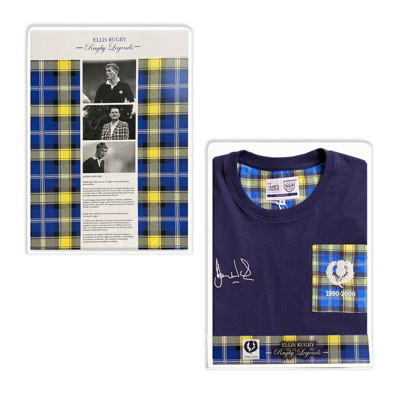 My Name'5 Doddie Foundation Cotton Rugby T-Shirt 2023/24 - Navy |T-Shirt | Ellis Rugby | Absolute Rugby