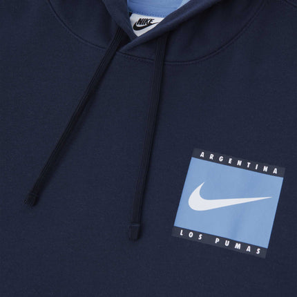 Nike Men's Argentina Rugby Overhead Hoody 23/24 - Obsidian |T-Shirt | UAR Nike RWC2023 | Absolute Rugby