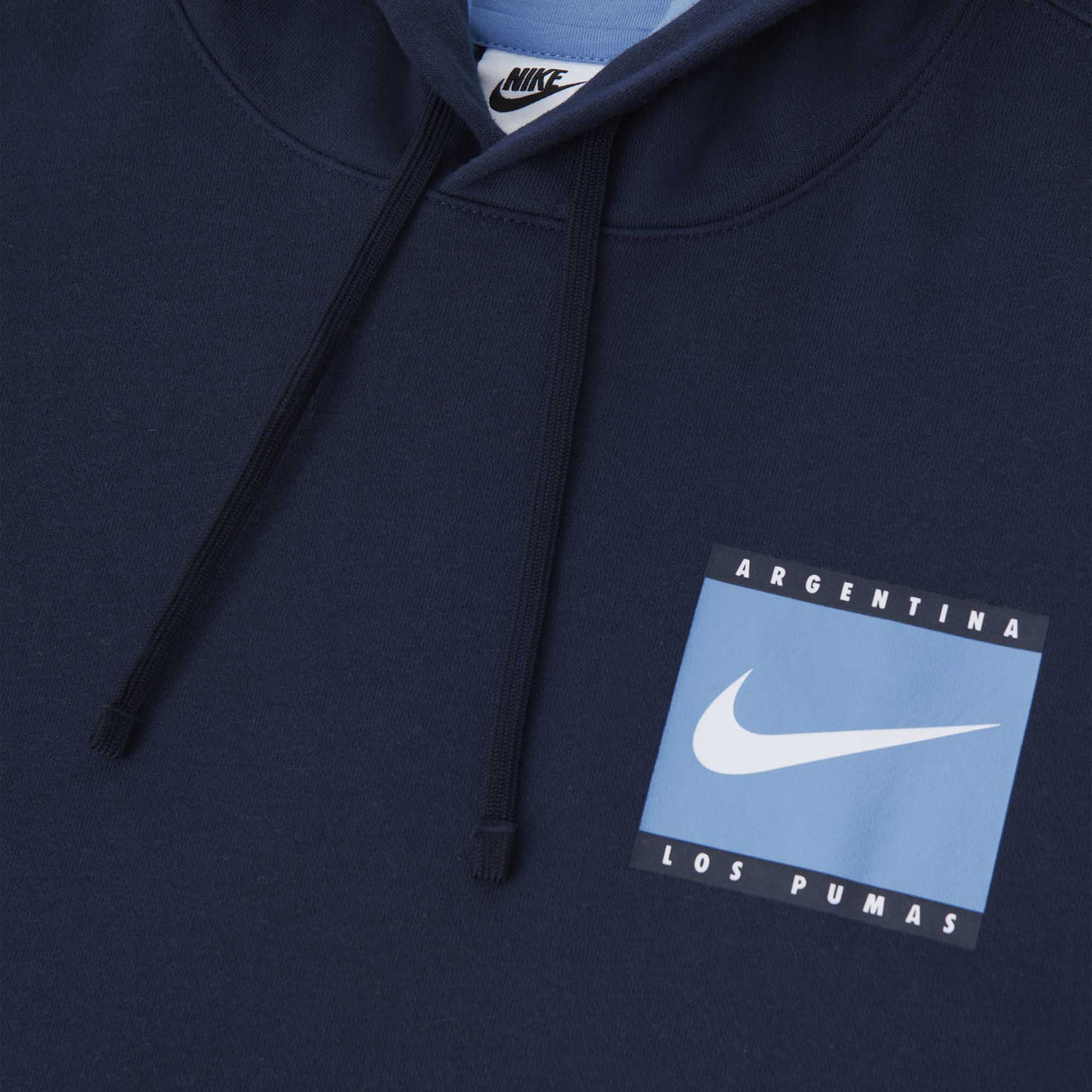 Nike Men's Argentina Rugby Overhead Hoody 23/24 - Obsidian |T-Shirt | UAR Nike RWC2023 | Absolute Rugby