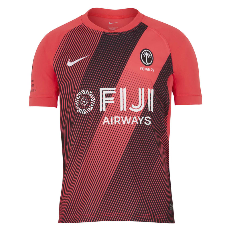 Nike Men's Fiji Rugby 7s Stadium Away Replica Jersey - Crimson |7's Replica Jersey | Nike 7s Shirt | Absolute Rugby