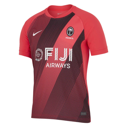 Nike Men's Fiji Rugby 7s Stadium Away Replica Jersey - Crimson |7's Replica Jersey | Nike 7s Shirt | Absolute Rugby