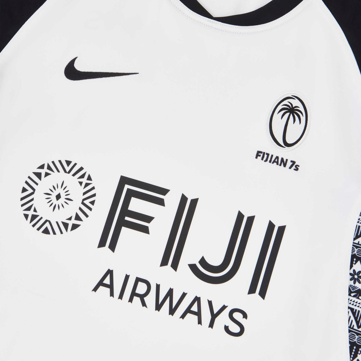Nike Men's Fiji Rugby 7s Stadium Home Replica Jersey - White |7's Replica Jersey | Nike 7s Shirt | Absolute Rugby