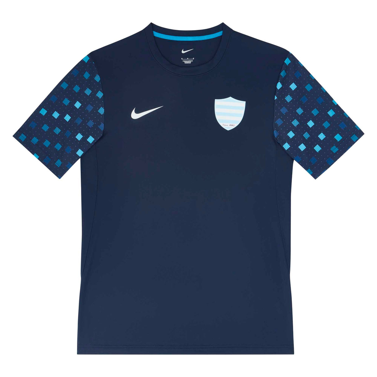 Nike Men's Racing 92 Pre-Match Top 23/24 - Blue |Warm up Jersey | Nike Racing | Absolute Rugby