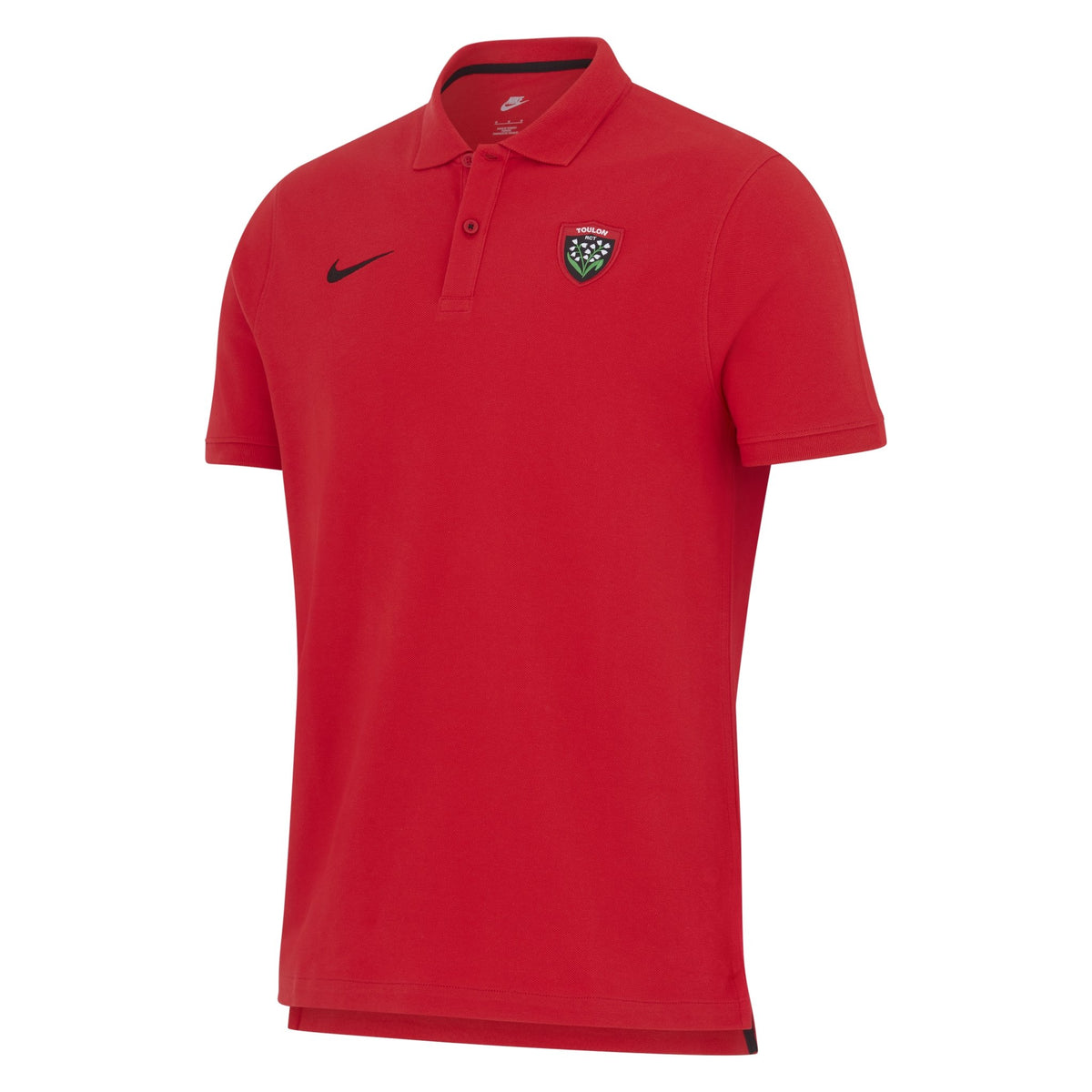 Nike Men's RC Toulon Heritage Pique Polo 23/24 - Red |Polo Shirt | Nike Toulon | Absolute Rugby