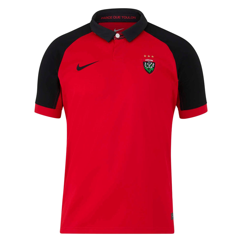 Nike Men's RC Toulon Home Replica Jersey 23/24 - Red |Replica Jersey | Nike Toulon | Absolute Rugby