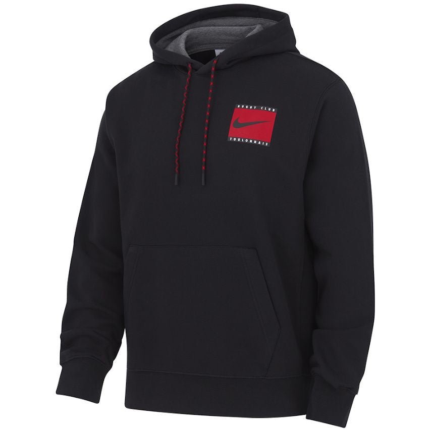 Nike Men's RC Toulon Pullover Hoody 23/24 - Black |Hoody | Nike Toulon | Absolute Rugby