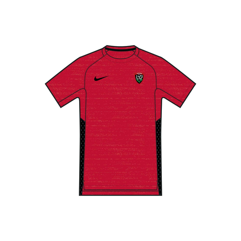 Nike Men's RC Toulon Rugby Training Top 23/24 - Red |T-Shirt | Nike Toulon | Absolute Rugby