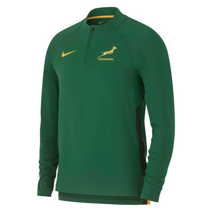 Nike Men's South Africa Rugby Training 1/4 Zip Top - Green |Outerwear | Absolute Rugby | Absolute Rugby