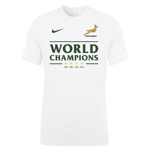 Nike Springboks Rugby World Cup 2023 Winners T-Shirt |T-Shirt | Nike SARU | Absolute Rugby