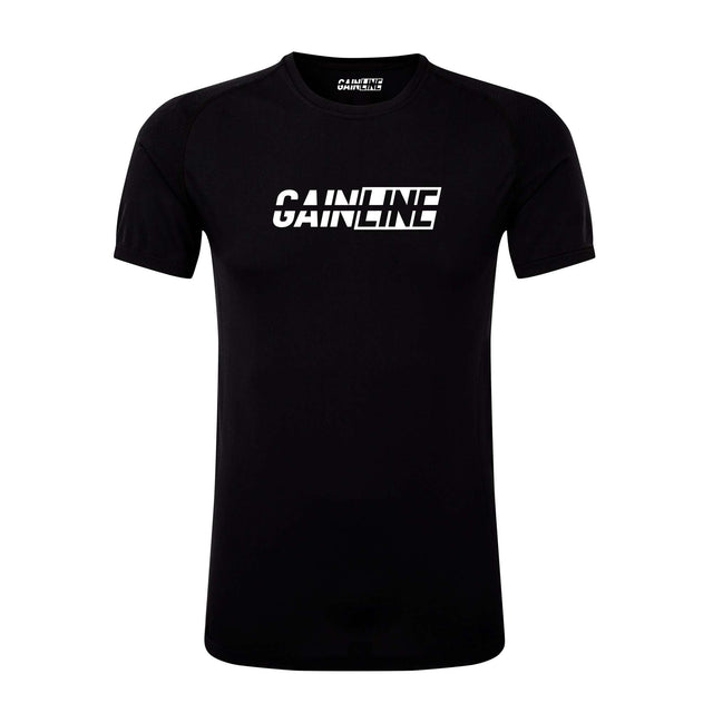 Gainline Rugby Seamless T-Shirt - Black |T-Shirt | Gainline | Absolute Rugby