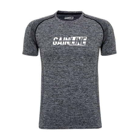 Gainline Rugby Seamless T-Shirt - Charcoal |T-Shirt | Gainline | Absolute Rugby