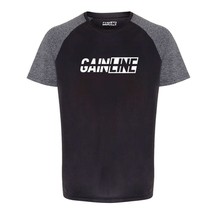 Raglan Tee - Charcoal |T-Shirt | Gainline | Absolute Rugby