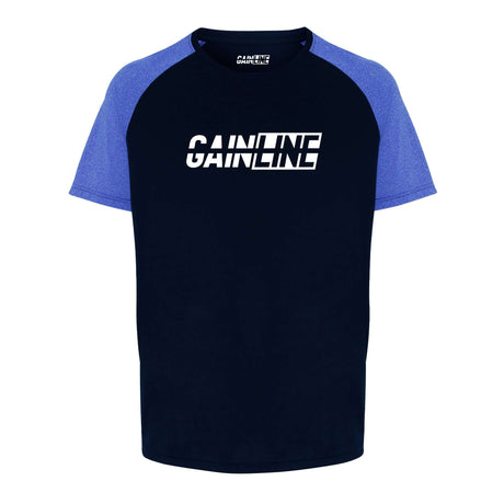 Gainline Rugby Raglan T-Shirt - Navy/Black |T-Shirt | Gainline | Absolute Rugby
