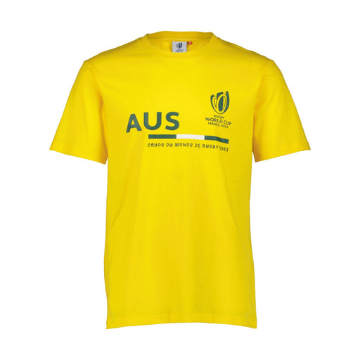 Rugby World Cup 2023 Australia Supporter T-Shirt - Gold |T-Shirt | RWC 2023 Supporter Collection | Absolute Rugby