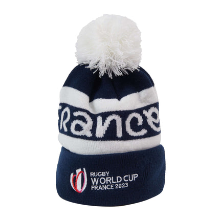 Rugby World Cup 2023 Bobble Beanie - Navy |Beanie | Rugby World Cup Collection | Absolute Rugby