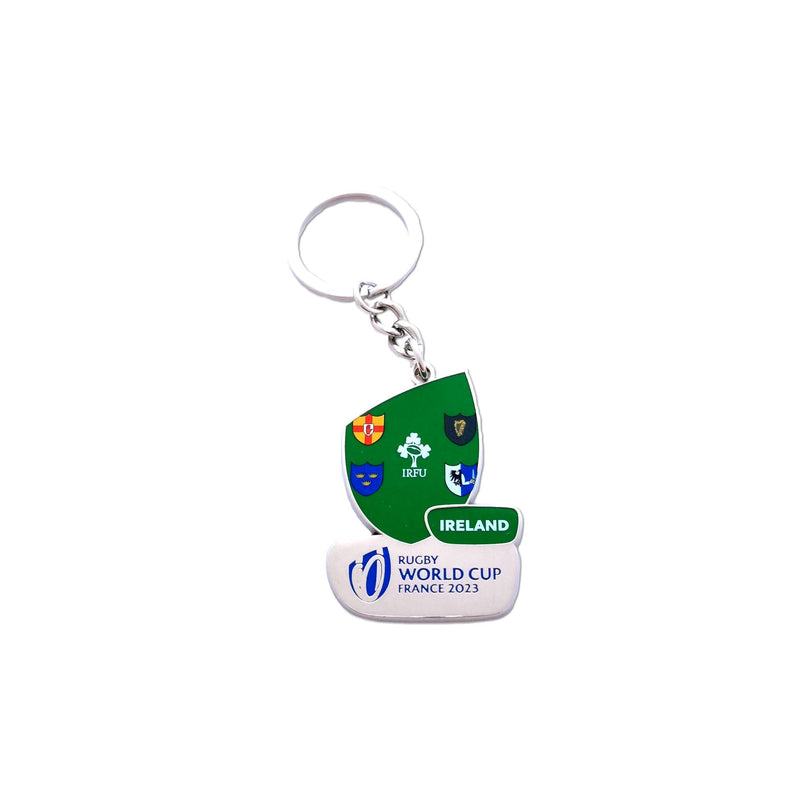 Rugby World Cup 2023 Ireland Flag Keyring |Pins & Keyrings | Trofe | Absolute Rugby