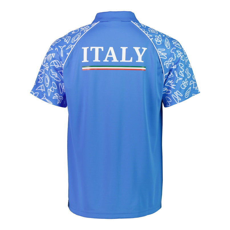 Rugby World Cup 2023 Italy Polo - Italy Blue |Polo | RWC 2023 Supporter Collection | Absolute Rugby