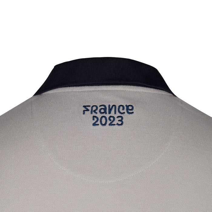Rugby World Cup 2023 Logo Polo - Grey |Polo | Rugby World Cup Collection | Absolute Rugby