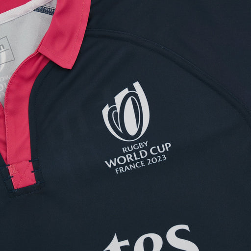 Rugby World Cup 2023 Match Official Referee Replica Jersey - Navy |Referee Jersey | Macron RWC 2023 | Absolute Rugby