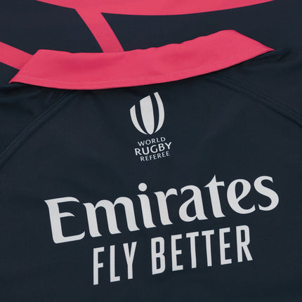 Rugby World Cup 2023 Match Official Referee Replica Jersey - Navy |Referee Jersey | Macron RWC 2023 | Absolute Rugby