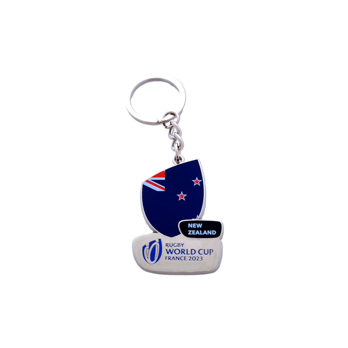 Rugby World Cup 2023 New Zealand Flag Keyring |Pins & Keyrings | Trofe | Absolute Rugby