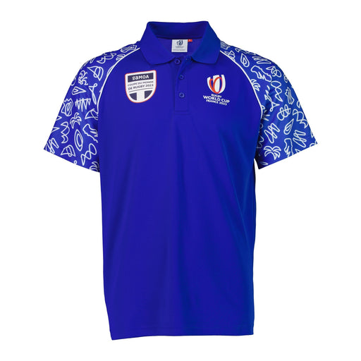 Rugby World Cup 2023 Samoa Polo - Royal Blue |Polo | RWC 2023 Supporter Collection | Absolute Rugby