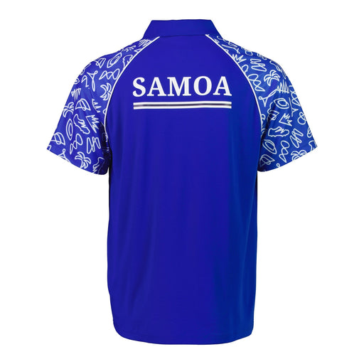 Rugby World Cup 2023 Samoa Polo - Royal Blue |Polo | RWC 2023 Supporter Collection | Absolute Rugby