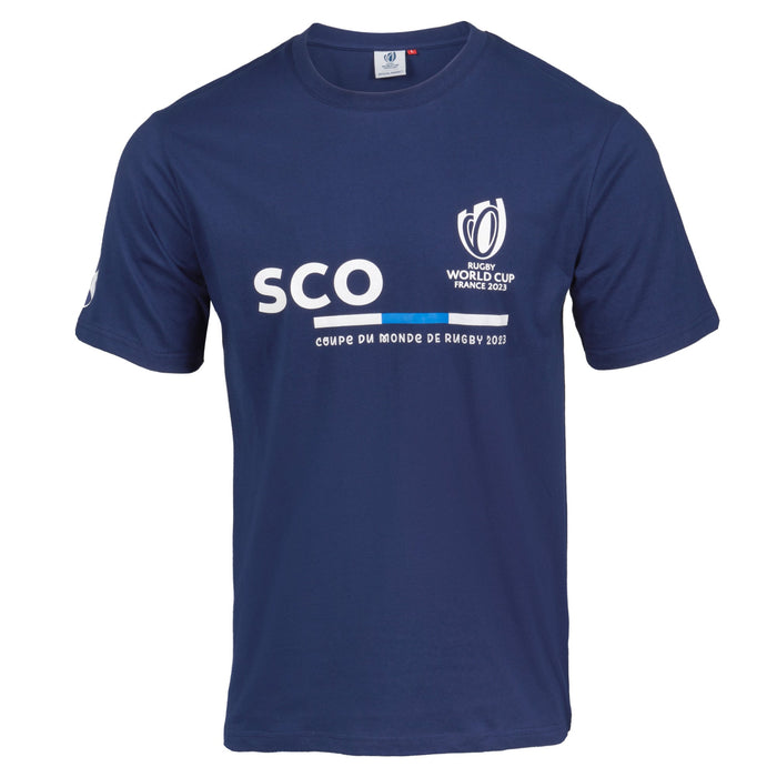 Rugby World Cup 2023 Scotland Supporter T-Shirt - Navy |T-Shirt | RWC 2023 Supporter Collection | Absolute Rugby