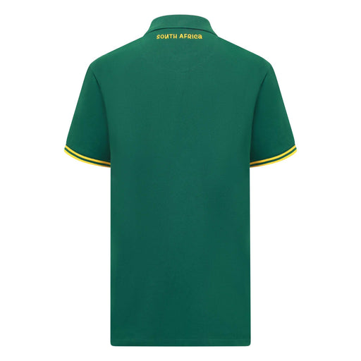 Rugby World Cup 2023 South Africa Cotton Polo - Bottle Green |Polo Shirt | Supporter Collection | Absolute Rugby