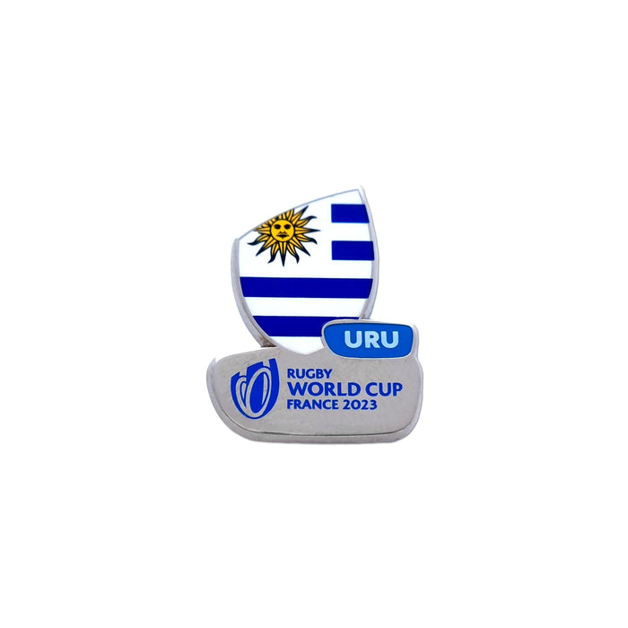 Rugby World Cup 2023 Uruguay Flag Pin |Pins & Keyrings | Trofe | Absolute Rugby