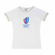Rugby World Cup 2023 Women's Logo T-Shirt - Grey |Women's T-Shirt | Rugby World Cup Collection | Absolute Rugby