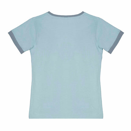 Rugby World Cup 2023 Women's Logo T-shirt - Sky Blue |Women's T-Shirt | Rugby World Cup Collection | Absolute Rugby