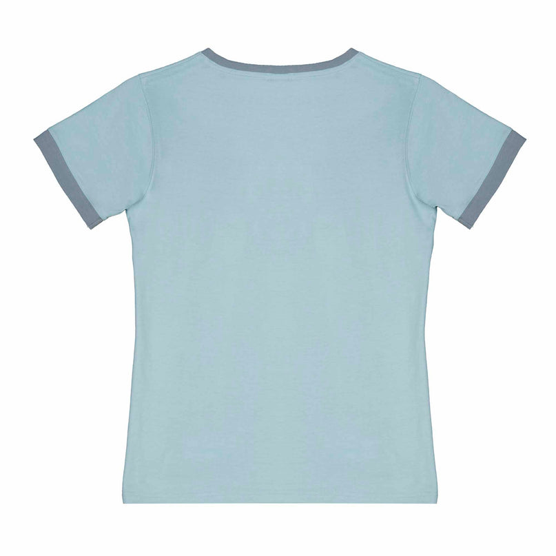 Rugby World Cup 2023 Women's Logo T-shirt - Sky Blue |Women's T-Shirt | Rugby World Cup Collection | Absolute Rugby